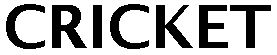 Trademark Logo CRICKET