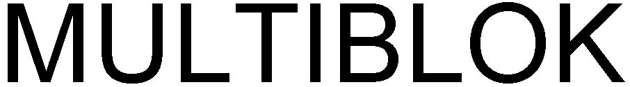 Trademark Logo MULTIBLOK