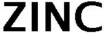 Trademark Logo ZINC