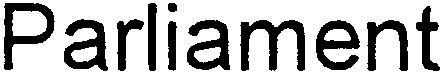 Trademark Logo PARLIAMENT