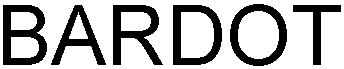Trademark Logo BARDOT