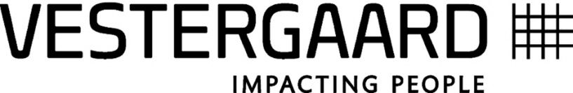 Trademark Logo VESTERGAARD IMPACTING PEOPLE