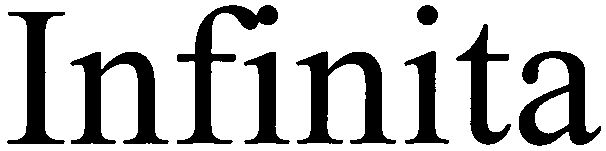 Trademark Logo INFINITA
