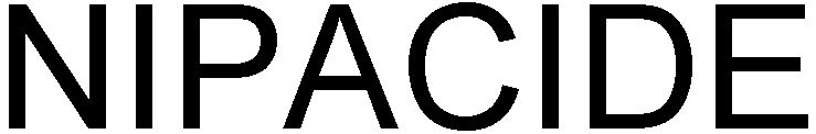 Trademark Logo NIPACIDE