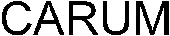 Trademark Logo CARUM