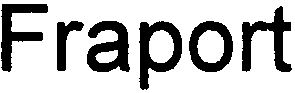 Trademark Logo FRAPORT