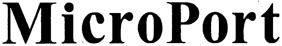 Trademark Logo MICROPORT