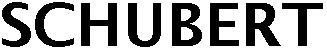 Trademark Logo SCHUBERT