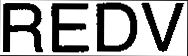 Trademark Logo REDV
