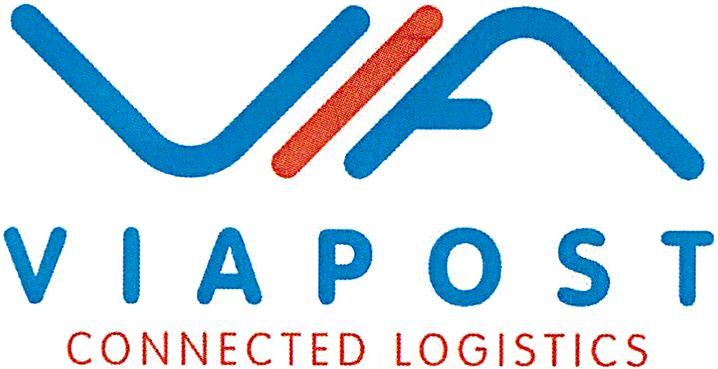 Trademark Logo VIA VIAPOST CONNECTED LOGISTICS