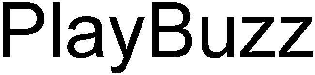 Trademark Logo PLAYBUZZ