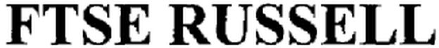 Trademark Logo FTSE RUSSELL