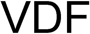 Trademark Logo VDF