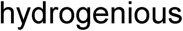 Trademark Logo HYDROGENIOUS