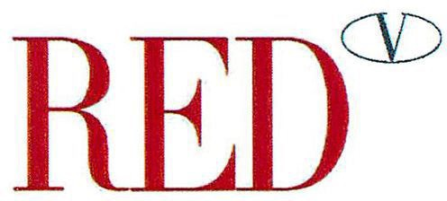 Trademark Logo RED V
