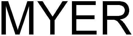 Trademark Logo MYER