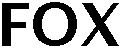 Trademark Logo FOX