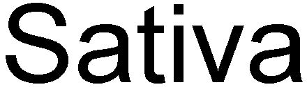 Trademark Logo SATIVA