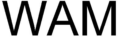 Trademark Logo WAM