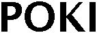 Trademark Logo POKI