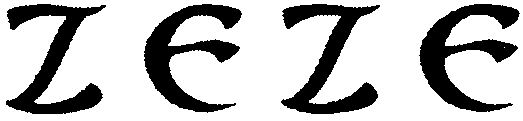 Trademark Logo ZEZE