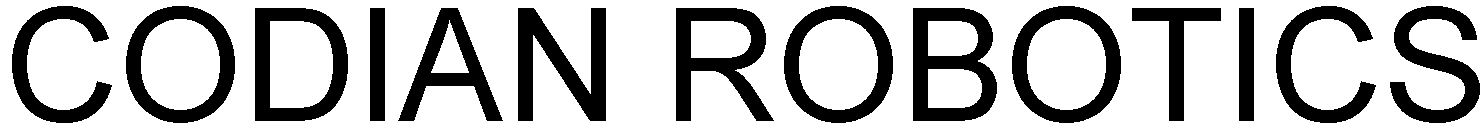 Trademark Logo CODIAN ROBOTICS