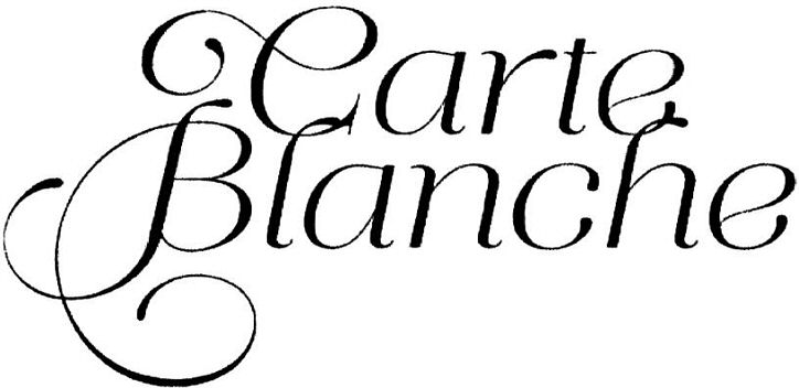  CARTE BLANCHE