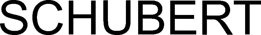 Trademark Logo SCHUBERT