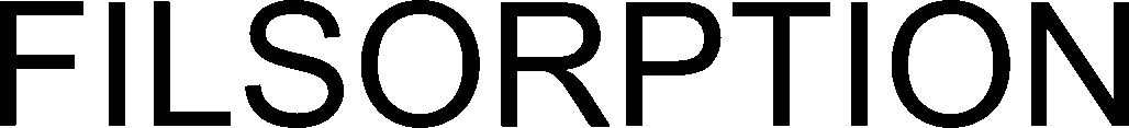 Trademark Logo FILSORPTION