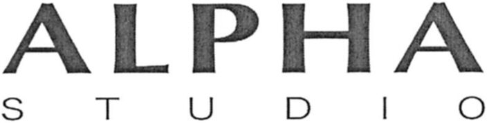 Trademark Logo ALPHA STUDIO