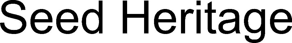 Trademark Logo SEED HERITAGE