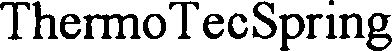 Trademark Logo THERMOTECSPRING