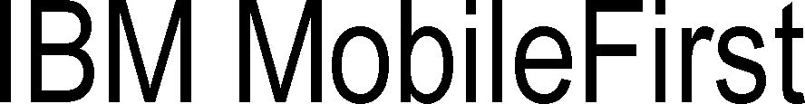 Trademark Logo IBM MOBILEFIRST