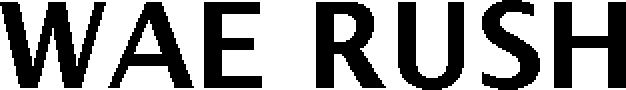 Trademark Logo WAE RUSH