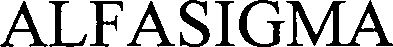 Trademark Logo ALFASIGMA