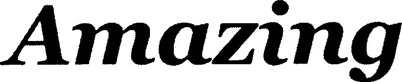 Trademark Logo AMAZING