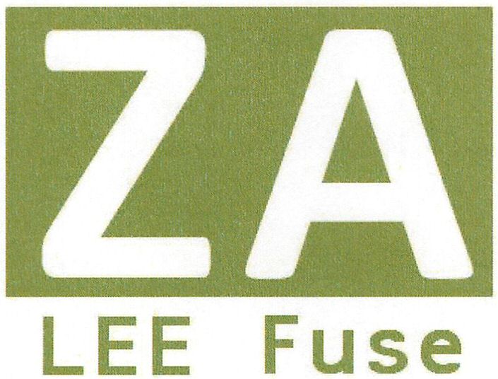 Trademark Logo ZA LEE FUSE