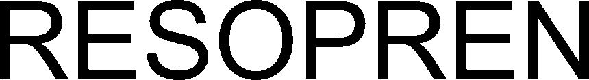 Trademark Logo RESOPREN
