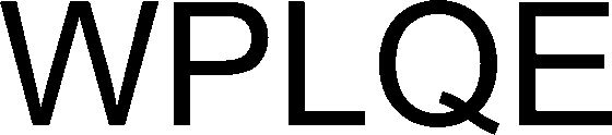Trademark Logo WPLQE