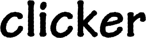 Trademark Logo CLICKER
