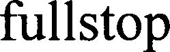 Trademark Logo FULLSTOP