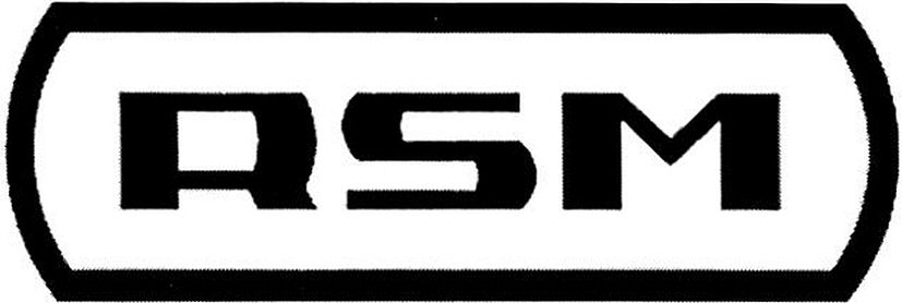 Trademark Logo RSM