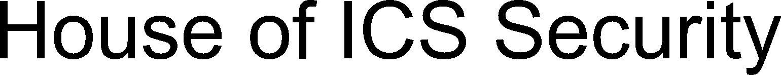 Trademark Logo HOUSE OF ICS SECURITY