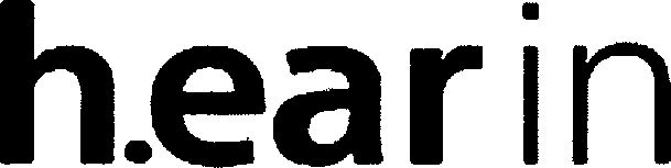Trademark Logo H.EARIN