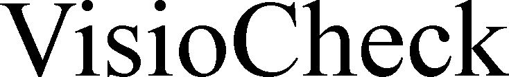 Trademark Logo VISIOCHECK