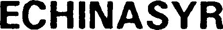 Trademark Logo ECHINASYR
