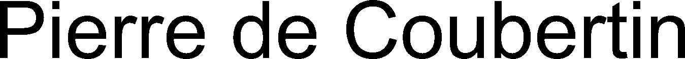 Trademark Logo PIERRE DE COUBERTIN