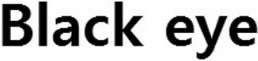 Trademark Logo BLACK EYE