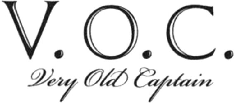 Trademark Logo V.O.C. VERY OLD CAPTAIN