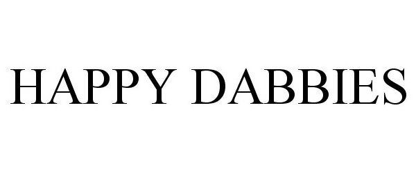 Trademark Logo HAPPY DABBIES